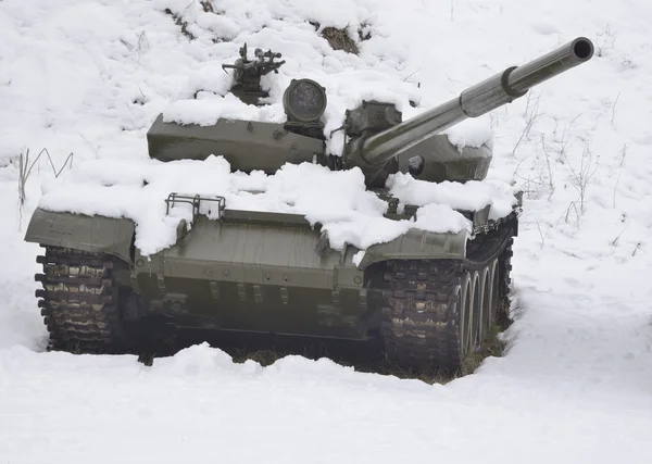 Tanque ruso herido — Foto de Stock