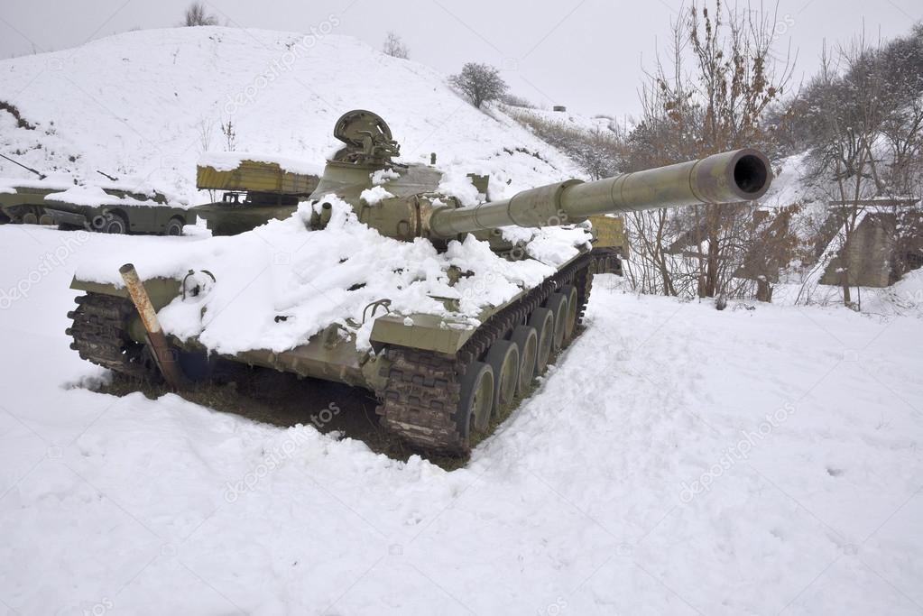  Wounded Russian tank