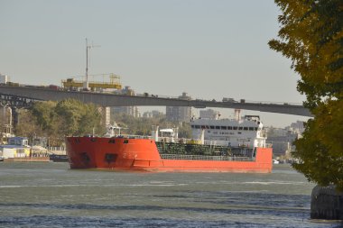 Kargo gemileri Rostov-on-Don, Don Nehri'nin üzerinde