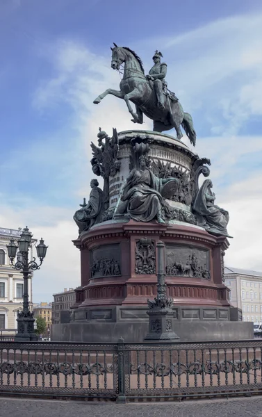 Monumento Imperador russo Nicolau 1 — Fotografia de Stock