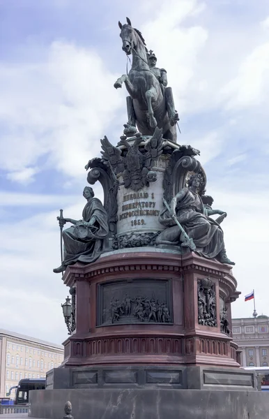 Monumentet All-ryska kejsaren Nicholas 1 — Stockfoto