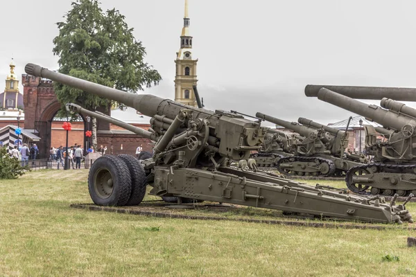 180-mm gun S-23, mod.1956 — Stock Photo, Image