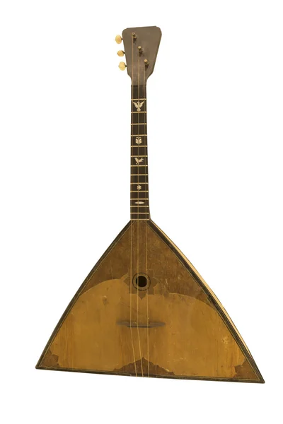 Άλτο μπαλαλάικα. Συμβολοσειρά αποπτέρωση μουσικό όργανο, του Αγίου Πέτρου — Φωτογραφία Αρχείου