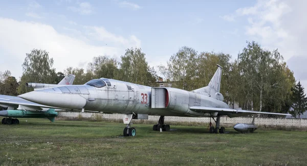 Tu-22M, the first Soviet supersonic long-range variable sweep wi — Stock Photo, Image