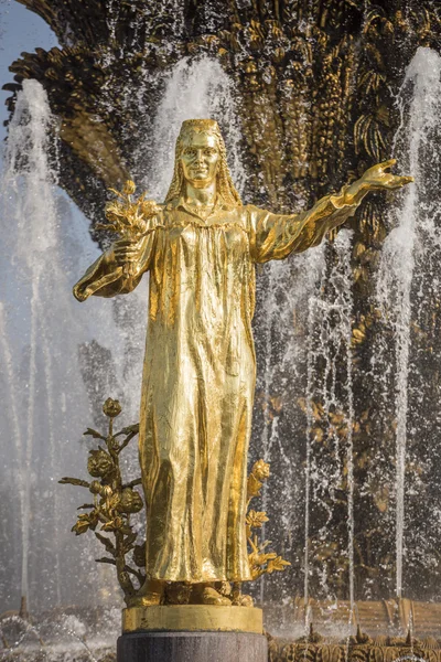 The fountain Friendship of the USSR's — Stock Photo, Image