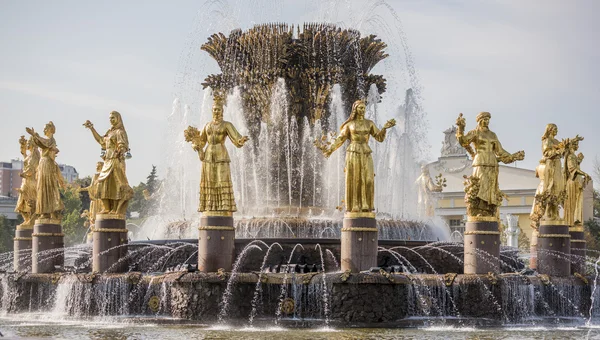 La fontana Amicizia dell'URSS — Foto Stock