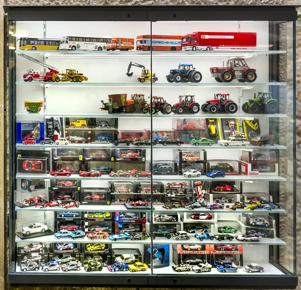 Tienda modelos a escala de coches —  Fotos de Stock