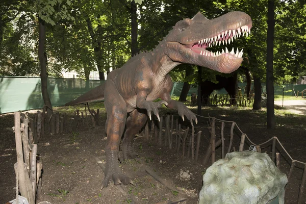 Baryonyx.period: Kreidezeit (vor 130-125 Millionen Jahren)) — Stockfoto