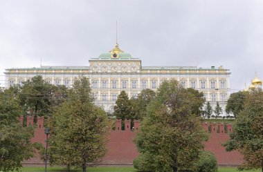 Moskova 'daki Kremlin manzarası