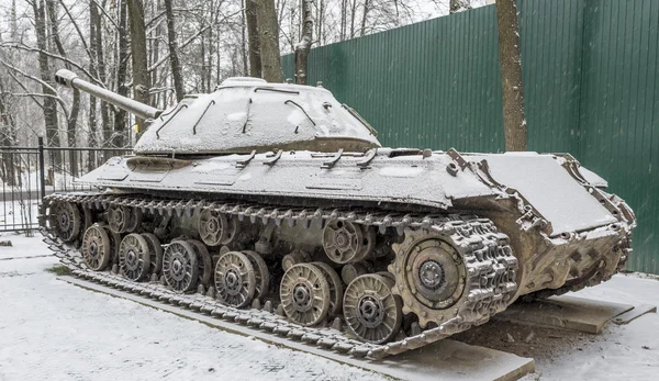 Tanque pesado soviético IS-3 (Objeto 703.Anos de produção 1945-1946 — Fotografia de Stock