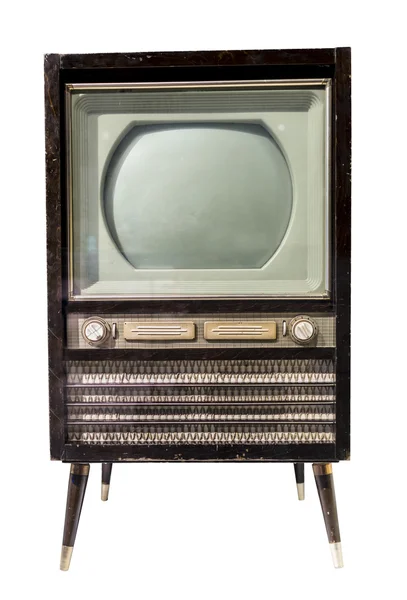 20 世纪中期-电视 免版税图库照片