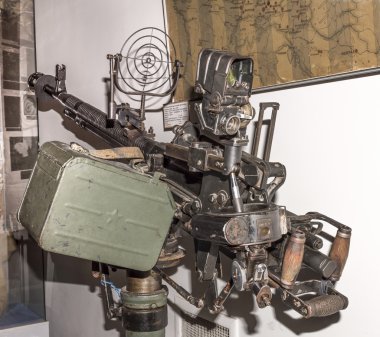  Ağır makineli tüfek Degtyarev-Şpagin (Dsk) 1938 yılında örneği
