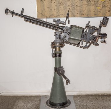 Ağır makineli tüfek Degtyarev-Şpagin (Dsk) 1938 yılında örneği