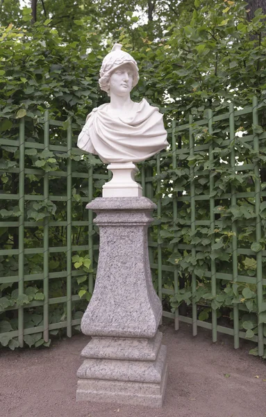 A escultura "Alexander of Macedonia" no Jardim de Verão — Fotografia de Stock