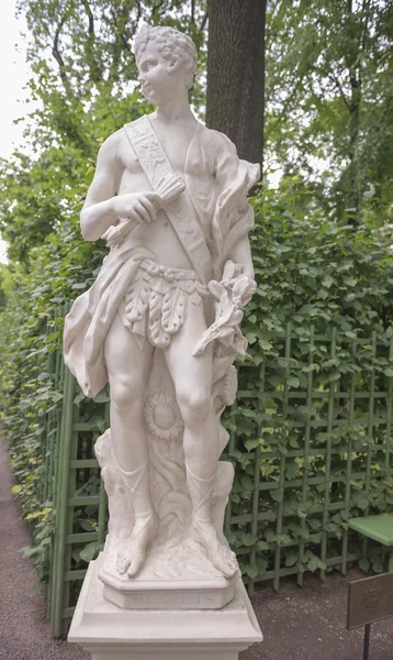 The sculpture "Noon" in the Summer Garden — Stock Photo, Image