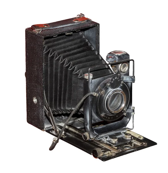 Plate-folding camera, 1930 Stock Image