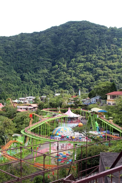 Japonya Nın Oita Beppu Yamacındaki Boş Rakuten Tema Parkının Bir — Stok fotoğraf