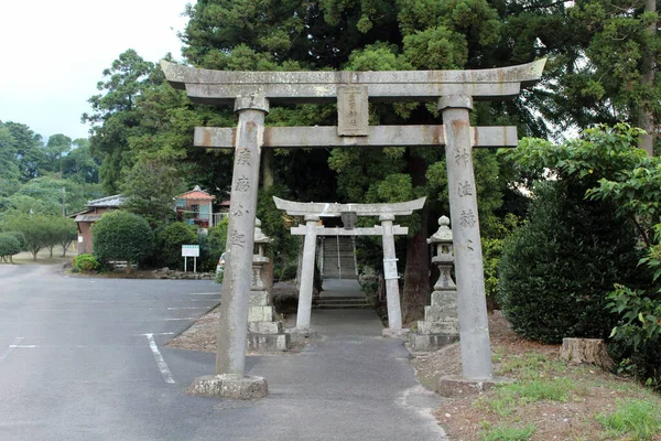 Japonya Nın Beppu Şehrinde Japon Tapınağı Olan Ikim Jinja Nın — Stok fotoğraf