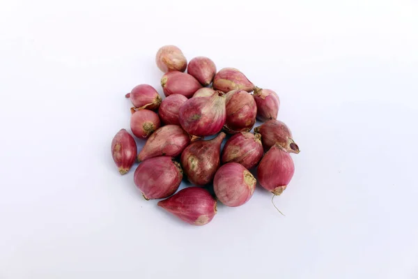 Gros Plan Échalote Appelée Bawang Merah Oignon Rouge Indonésie — Photo