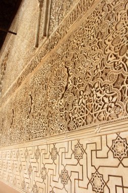Dağ ve Tepe Manzarası Alhambra Granada, İspanya, Temmuz 2024