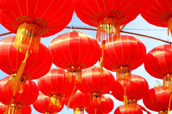 Kinesiska lyktor, kinesiska nyåret. — Stockfoto