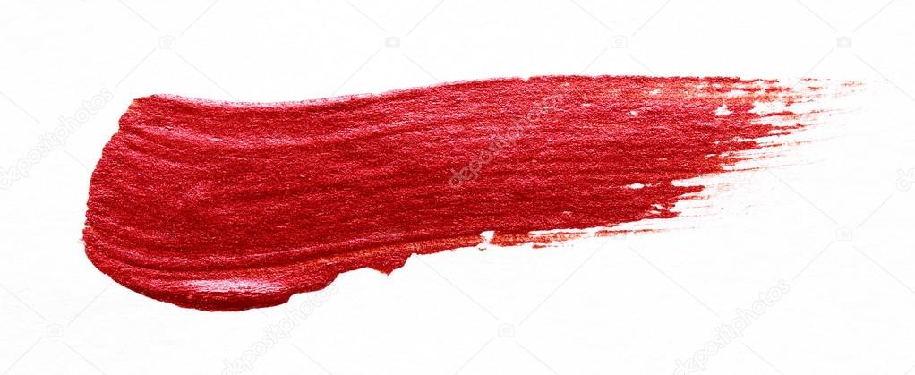 Red colour texture painting on white background Stock Photo by ©bennyartist  101771234