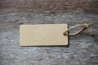 ahşap arka plan boş fiyat etiketi etiket 