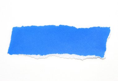 beyaz zemin üzerine mavi kağıt gözyaşları
