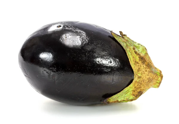 Aubergine isolée sur blanc — Photo