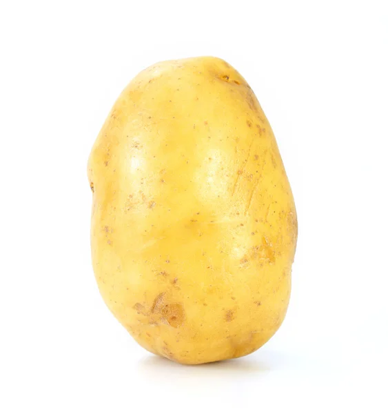 Potatis isolerad på vit bakgrund — Stockfoto