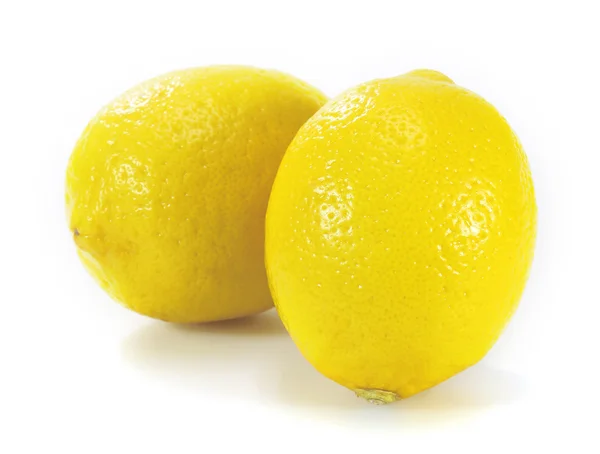 Citron isolé sur fond blanc — Photo