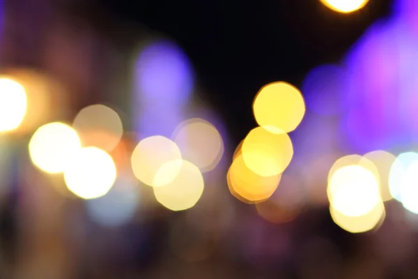 Bokeh ışık bulanıklık. Ufuk arka plan. — Stok fotoğraf