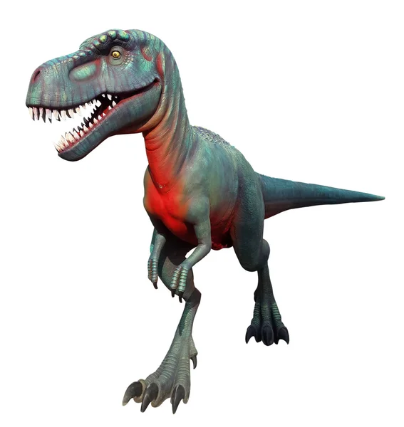 Dinosaurus izolované na bílém pozadí — Stock fotografie