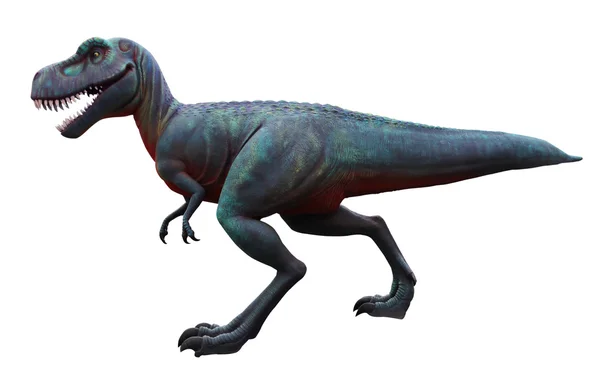Dinozaur izolowany na białym tle — Zdjęcie stockowe