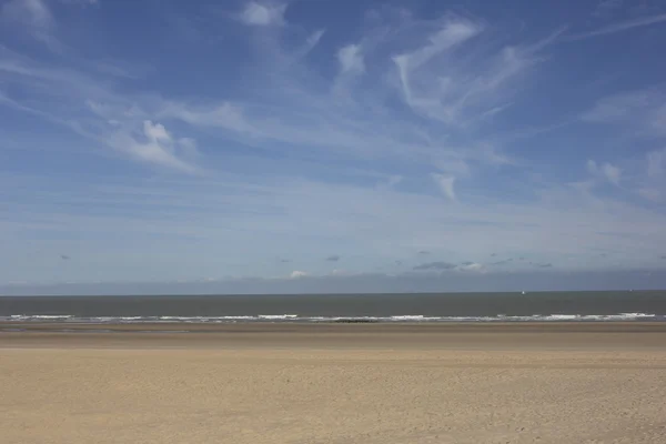 Deniz plaj Ostend, Belçika — Stok fotoğraf