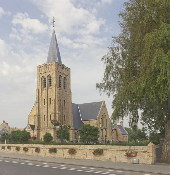 Eski kilise Middelkerke, Belçika