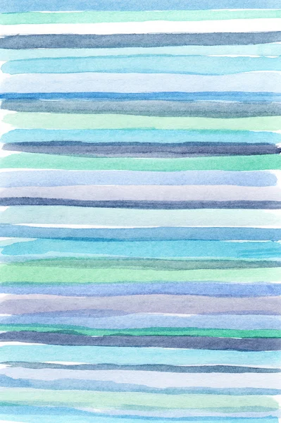Random blue watercolor lines — Stock Photo, Image