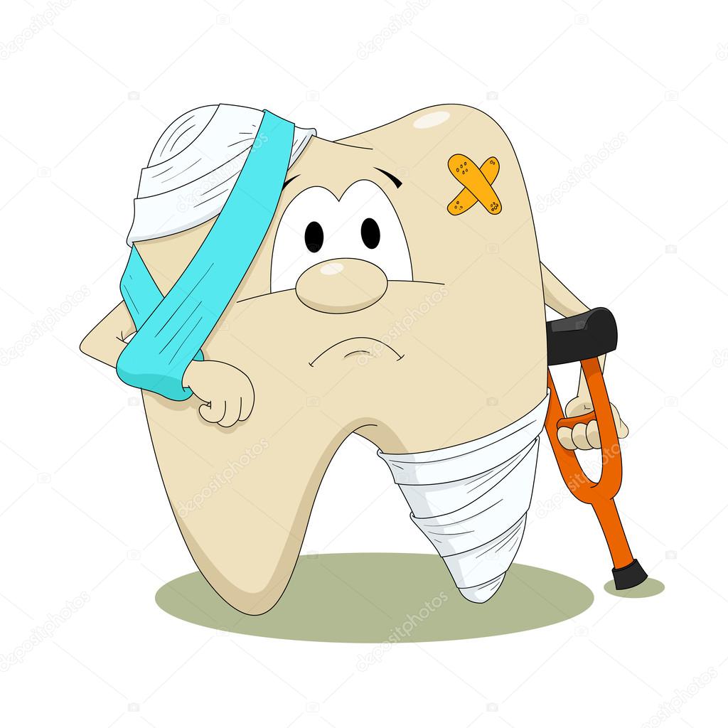 Diseased tooth