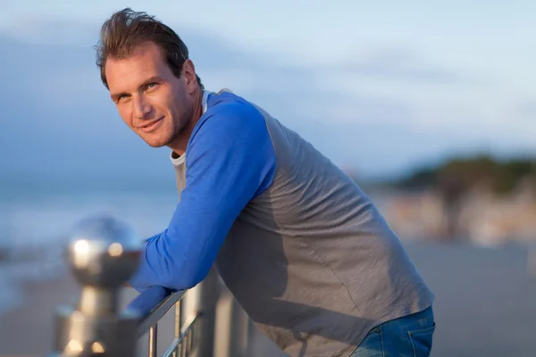 Pensive man portrait — Stock Photo, Image