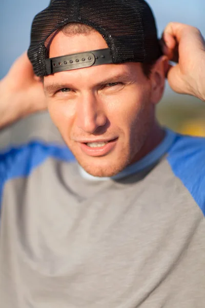 Tough guy portrait — Stock Photo, Image