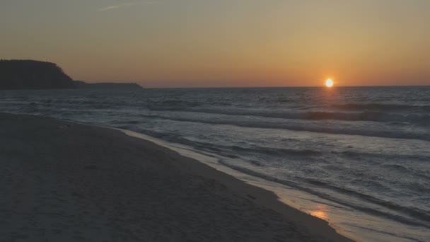 Baltic sea landscape — Stock Video