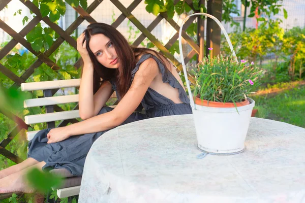 Retrato de chica sensual — Foto de Stock