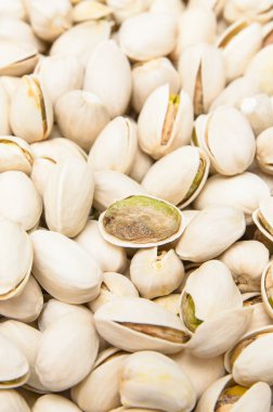 Kurutulmuş fıstık fındık gıda arka planı olarak kullanma