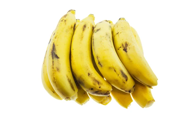 Muchos plátanos aislados sobre fondo blanco —  Fotos de Stock