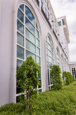 Tayland 'da Sino Portekiz usulü otel binasının yan görüntüsü