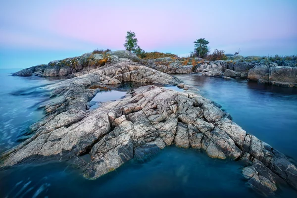 Tajemné kamenné pláže — Stock fotografie