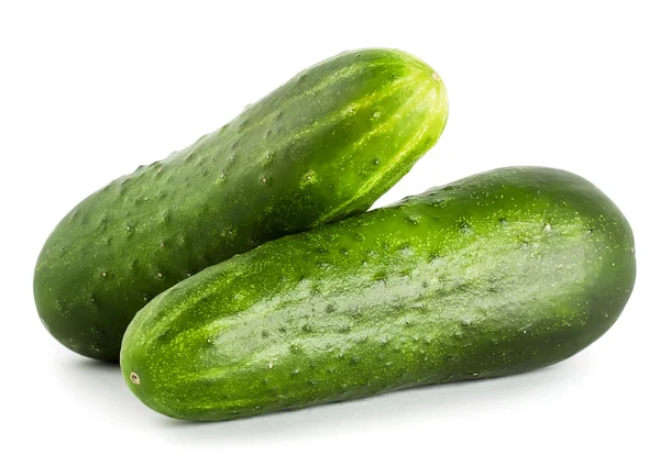 Heerlijke verse rijpe komkommers — Stockfoto