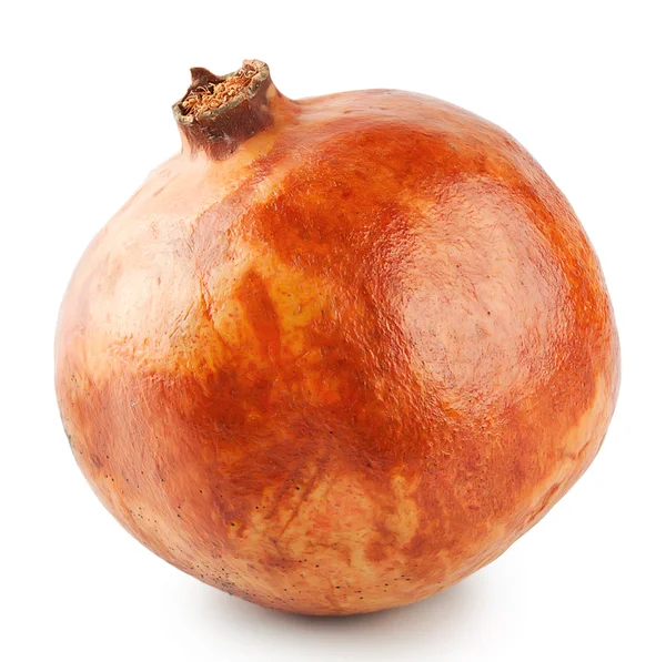 Ripe pomegranate with dry skin — Stock Photo, Image