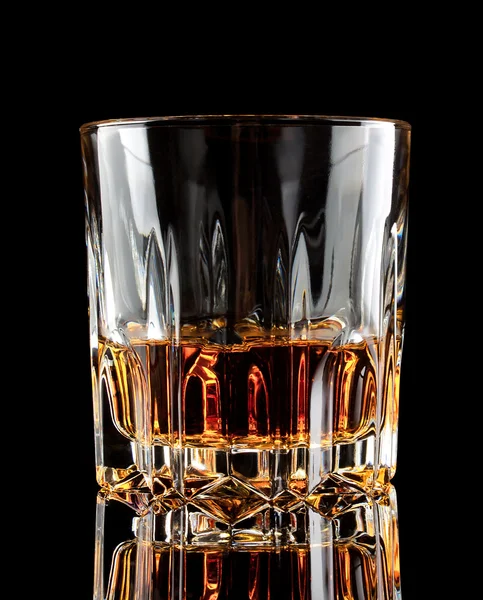 Glass of old aged cognac — Stock Photo, Image