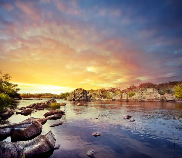 Rivière rapide minière — Photo